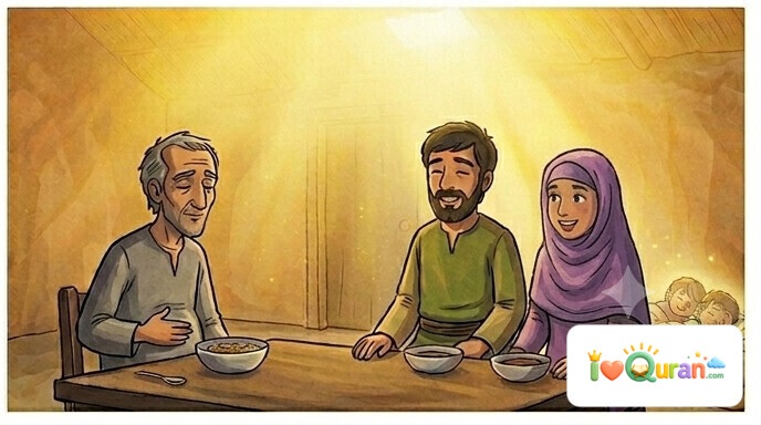الْأَنْصَارِيُّ وَضَيْفُهُ